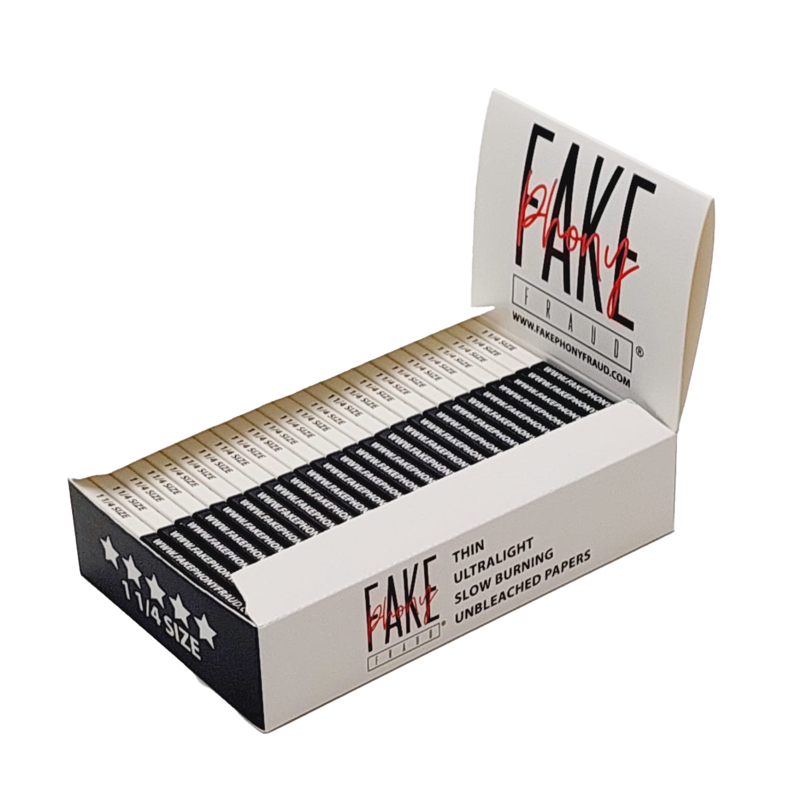URBAN LIFESTYLE 1 1/4 ROLLING PAPERS - UNBLEACHED & SLOW-BURNING