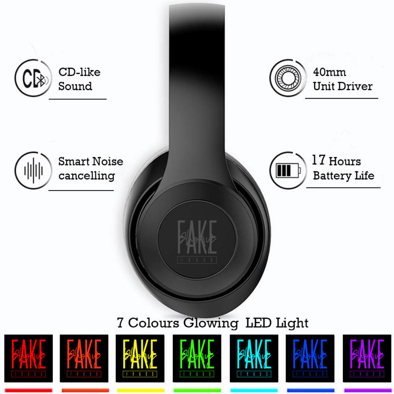 Fraud Life Studio Bluetooth Wireless Headphones
